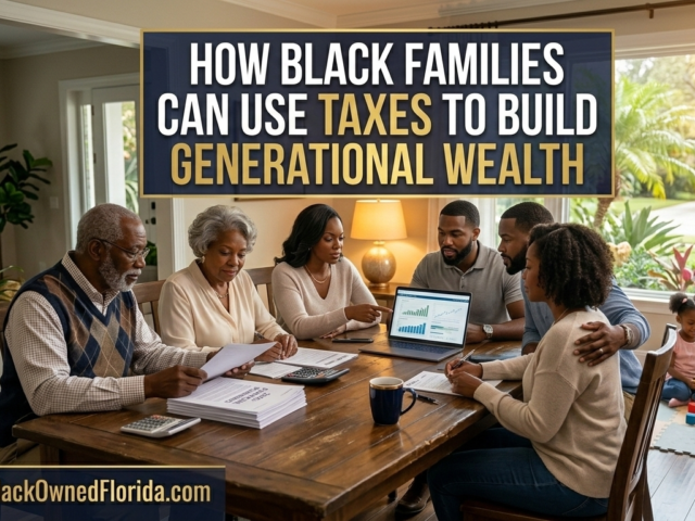 How Black Families in Florida Can Use Taxes to Build Generational Wealth