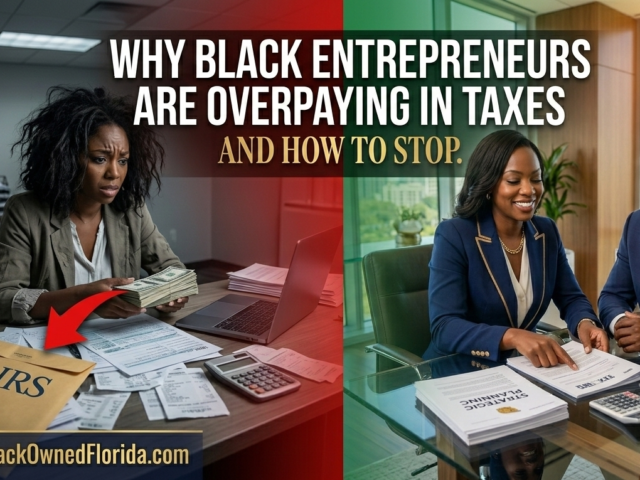 Why Black Entrepreneurs in Florida Are Overpaying in Taxes (And How to Stop)