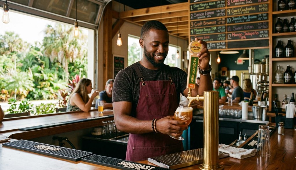 Black-owned brewery taproom in Florida — Black Owned Florida