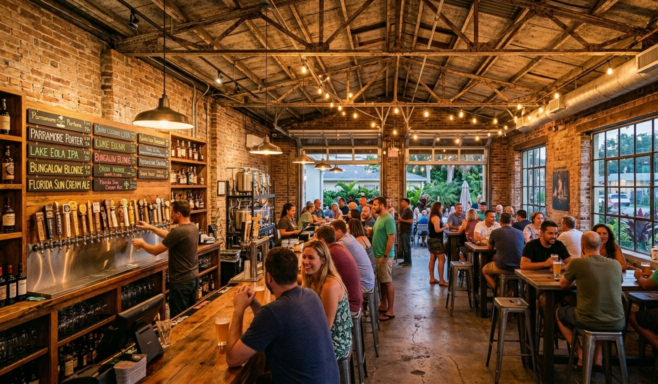 Broken Strings Brewery Orlando Florida taproom — Black owned