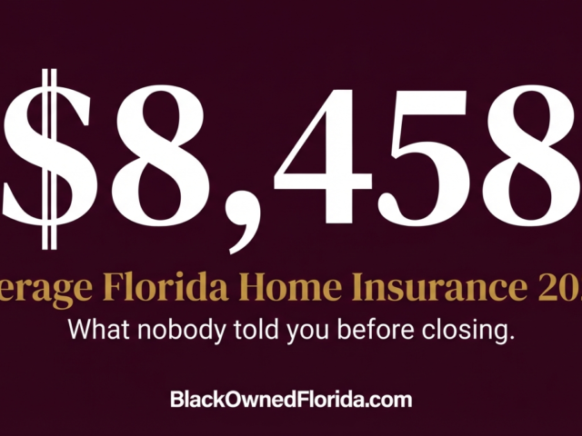 Florida Homeowners Insurance 2026 — What Black Buyers Must Know Before Closing